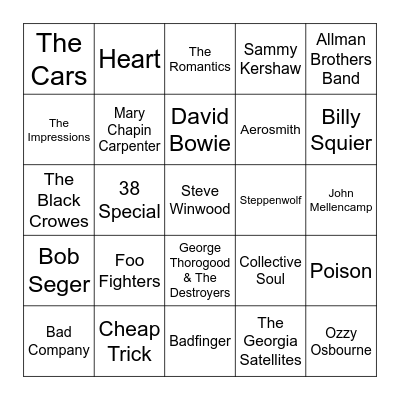 game1 Bingo Card
