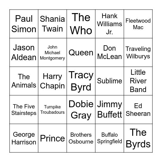 game2 Bingo Card