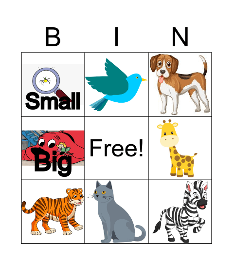 It's Very Tall Bingo Card