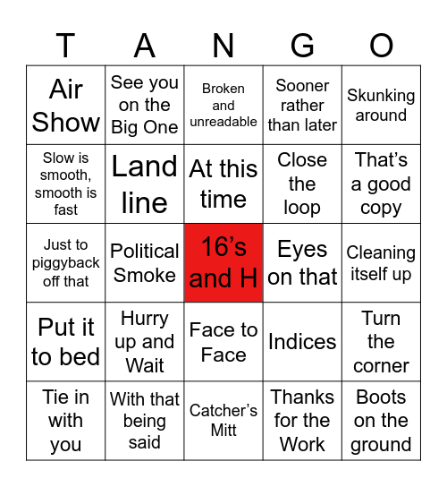 2023 Fire Season Bingo Card