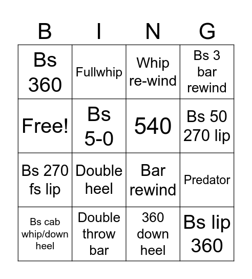 Bernie Insta Bingo Card