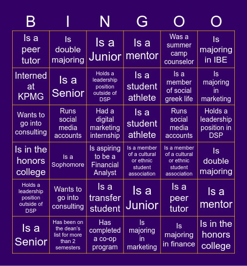 Find someone who is Bingo Card