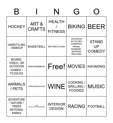 Ands Bingo!!! Bingo Card