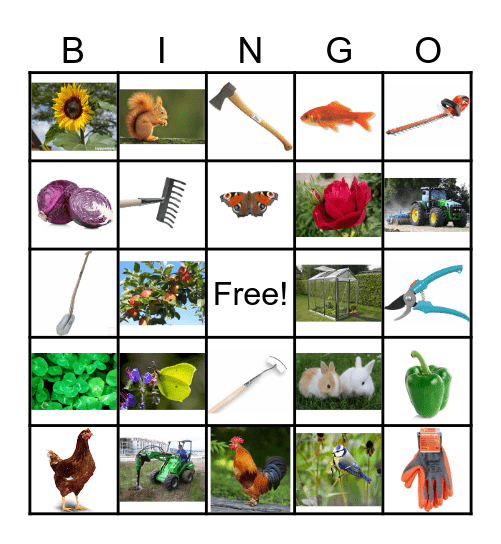 Groene Bingo Card