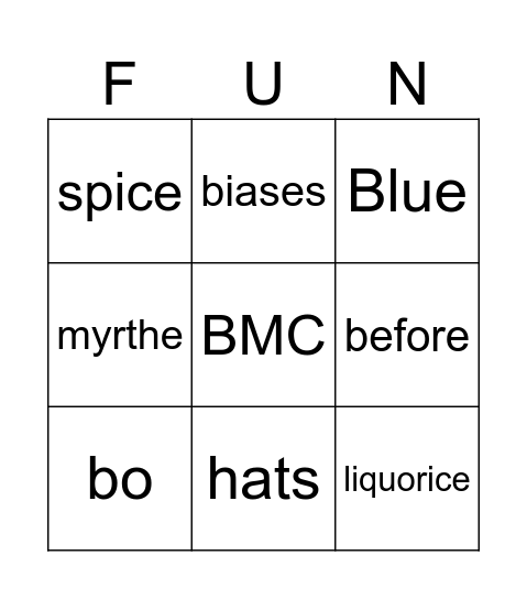 Prod dep meeting september Bingo Card