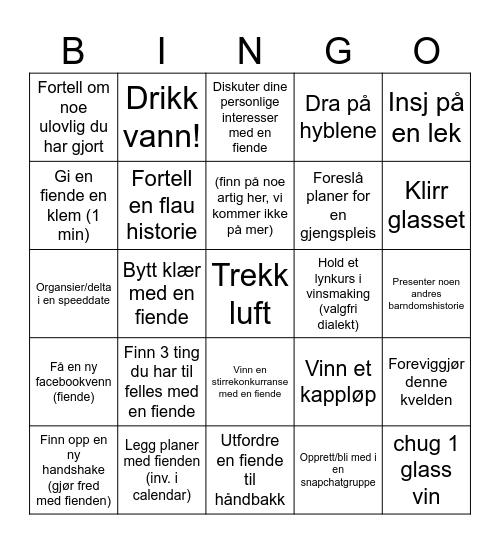 jengsplis Bingo Card