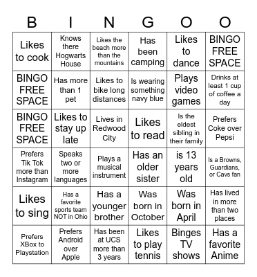 Hurley Advisory Bingo Card