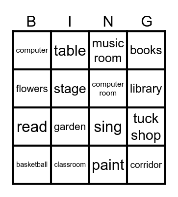 P2 Bingo Card