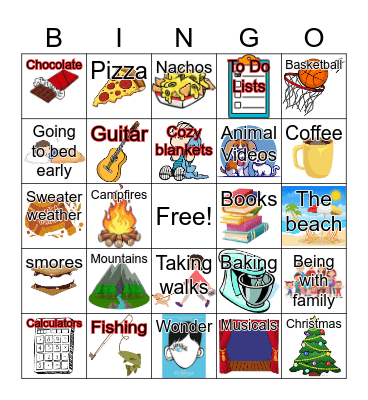 How Team Impact Are You? Bingo Card