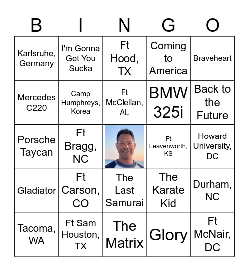 Happy 50th Crede! Bingo Card