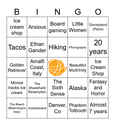 Marketing Bingo Card