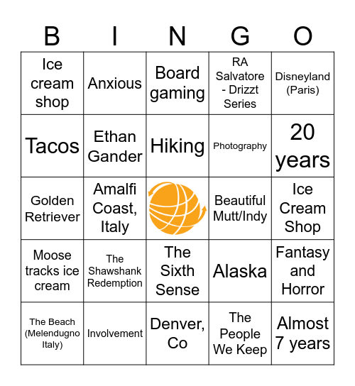 Marketing Bingo Card