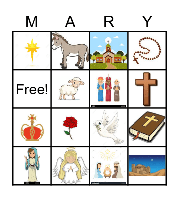 Happy Birthday Mary Bingo! Bingo Card