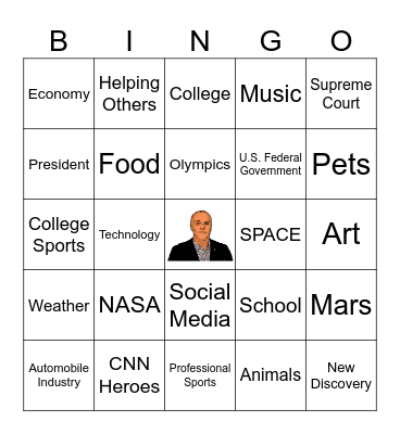 CNN10 BINGO Card