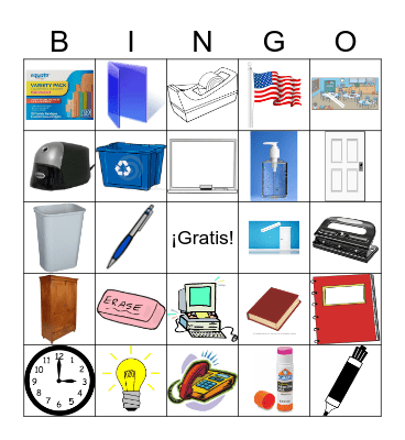 ¡Objetos de la clase! Bingo Card