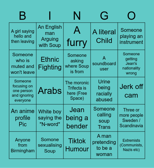 Discord Bingo Card