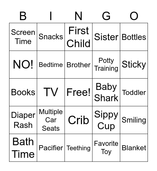 Parents in Partnership Bingo Card