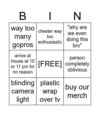 Life of Luxury Bingo Card