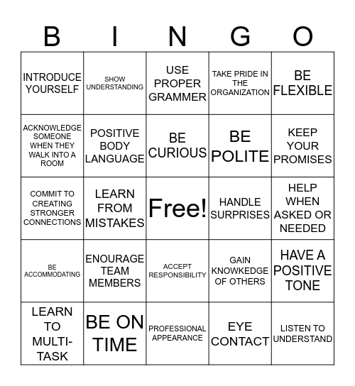 12 KEYS Bingo Card