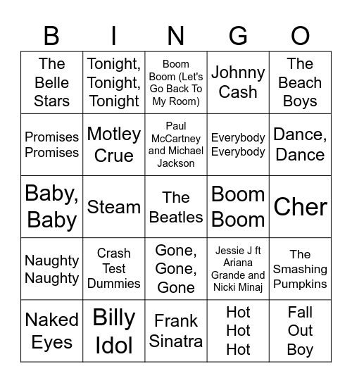 Double Down (Matt's Version) Bingo Card