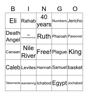 Seamless - Week 3 Review Bingo Card