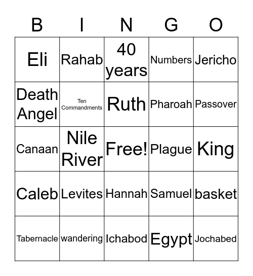 Seamless - Week 3 Review Bingo Card