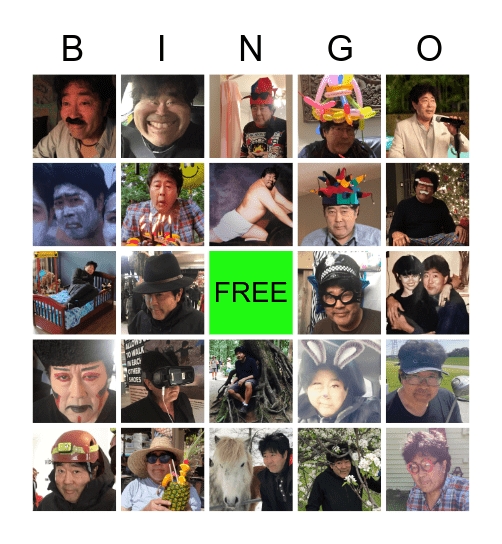 DALE'S B-DAY BINGO! Bingo Card