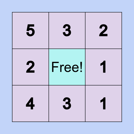 Bingo สิทธิผู้บริโภค Bingo Card