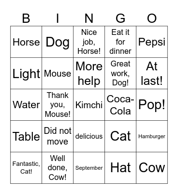 DSB1 Bingo Card