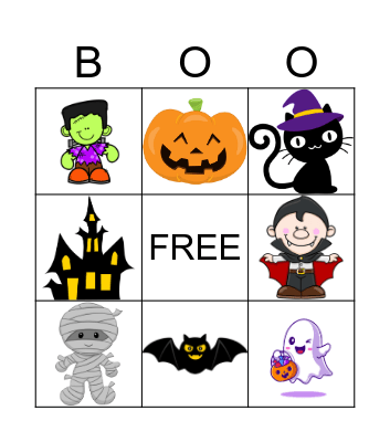 HALLOWEEN BINGO Card