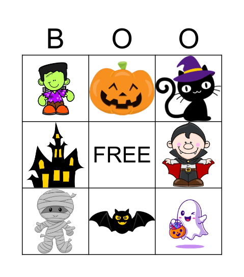 HALLOWEEN BINGO Card