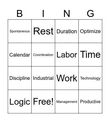 4940 Buzzwords Bingo Card