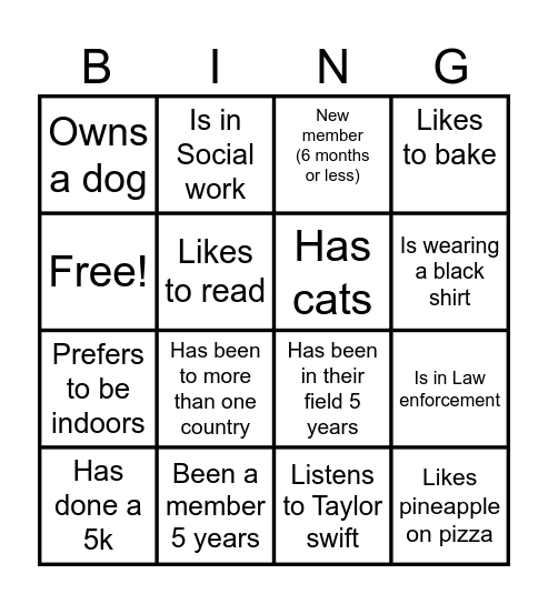 UNIDAD BINGO Card