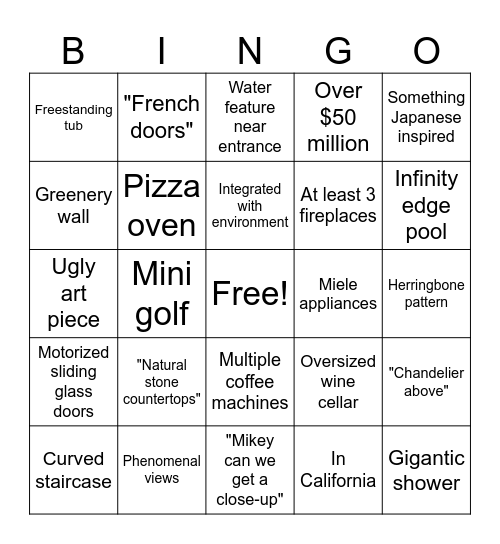 Enes Yilmazer video Bingo Card