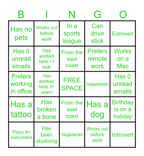 LiveRamp Bingo Card