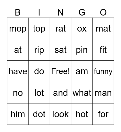 a/i/o review Bingo Card
