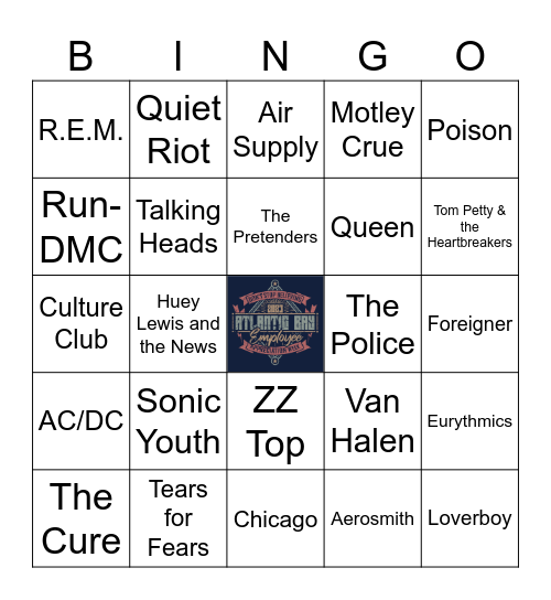 Don't Stop Believing! Bingo Card