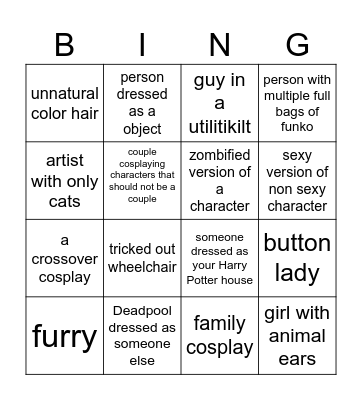 FACTS Bingo Card