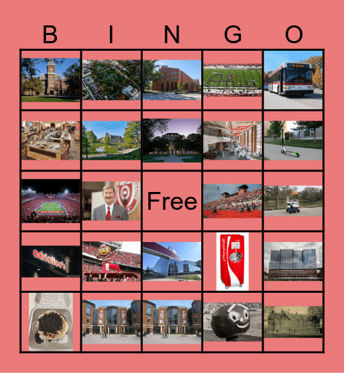 OSU Bingo Card