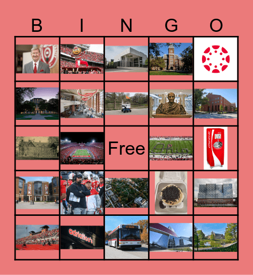 OSU Bingo Card