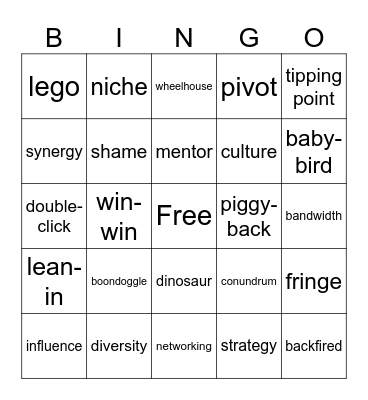 Cash Cow Bingo Card
