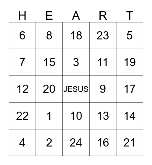 HAPPY VALENTINES DAY! Bingo Card