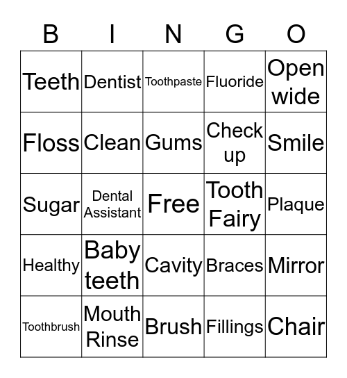 Sugar Monster Bingo Card