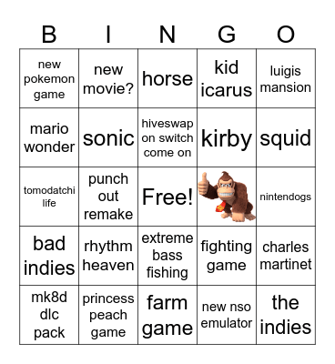 a Bingo Card