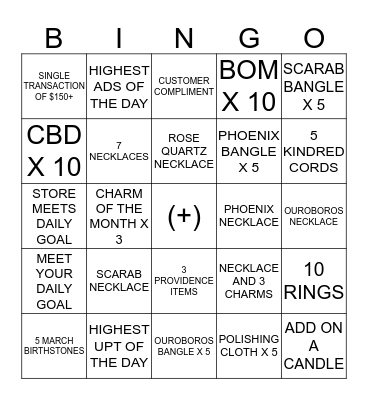 SPRING INTO BINGO Card