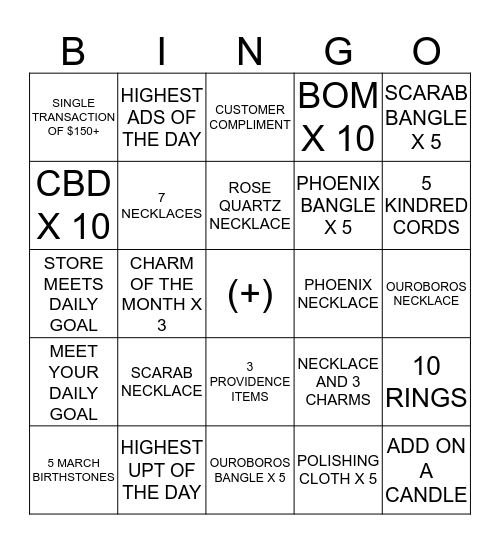 SPRING INTO BINGO Card