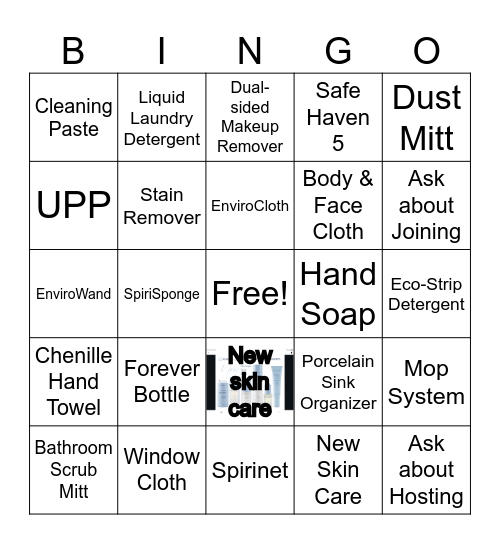 Norwex Bingo Card