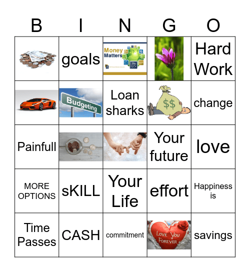 budget Bingo Card