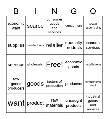 2.01 and 2.02 Bingo Card