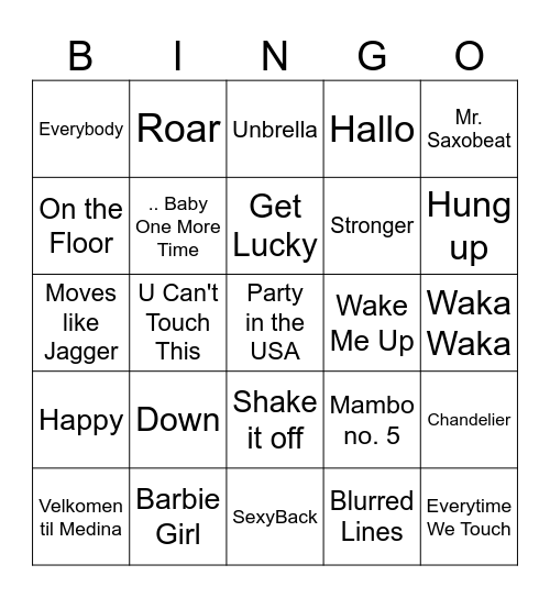 ØKI morgenbingo! Bingo Card